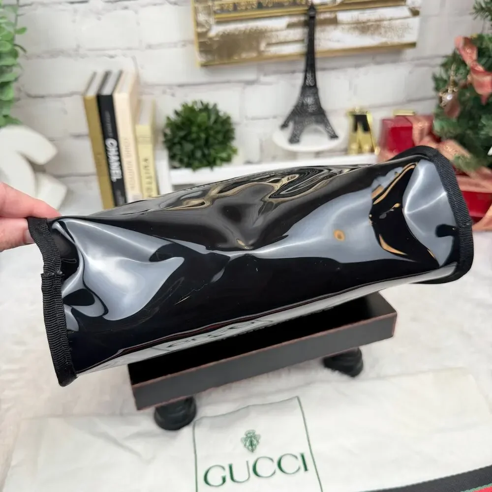 Gucci Guilty clear tinted parfum beauty count makeup crossbody bag with strap - Picture 7 of 16